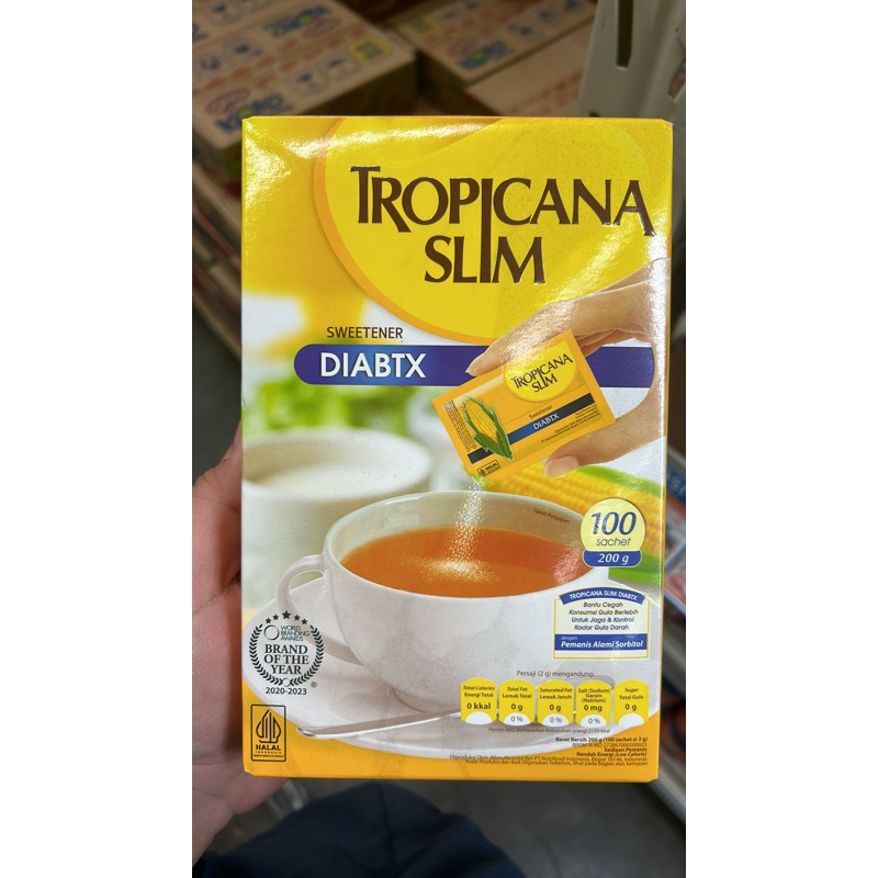 

TROPICANA SLIM DIABTX 180 / 200gram box