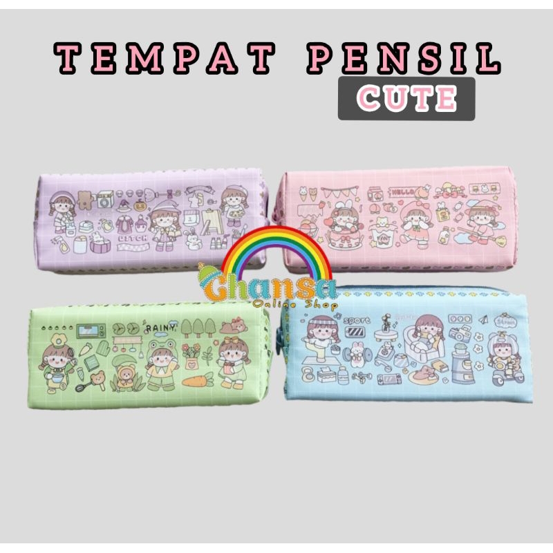 

Tempat Pensil / Kotak Pensil Karakter Boneka Lucu / Tempat Alat Tulis Karakter Boneka / Tempat Pensil Murah / Tempat Pensil Restleting