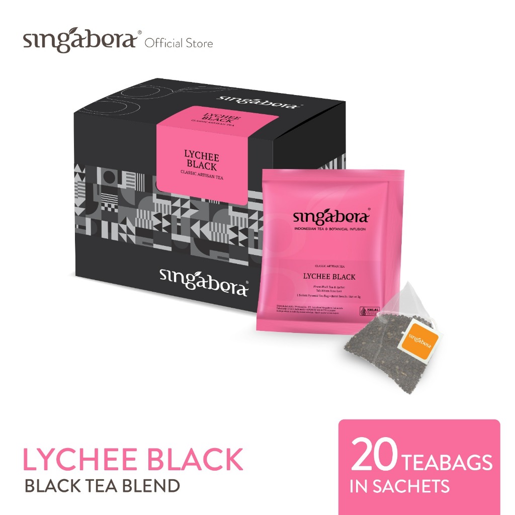 

Singabera Tea & Tisane Lychee Black-Black Tea-4 box @ 20sachet