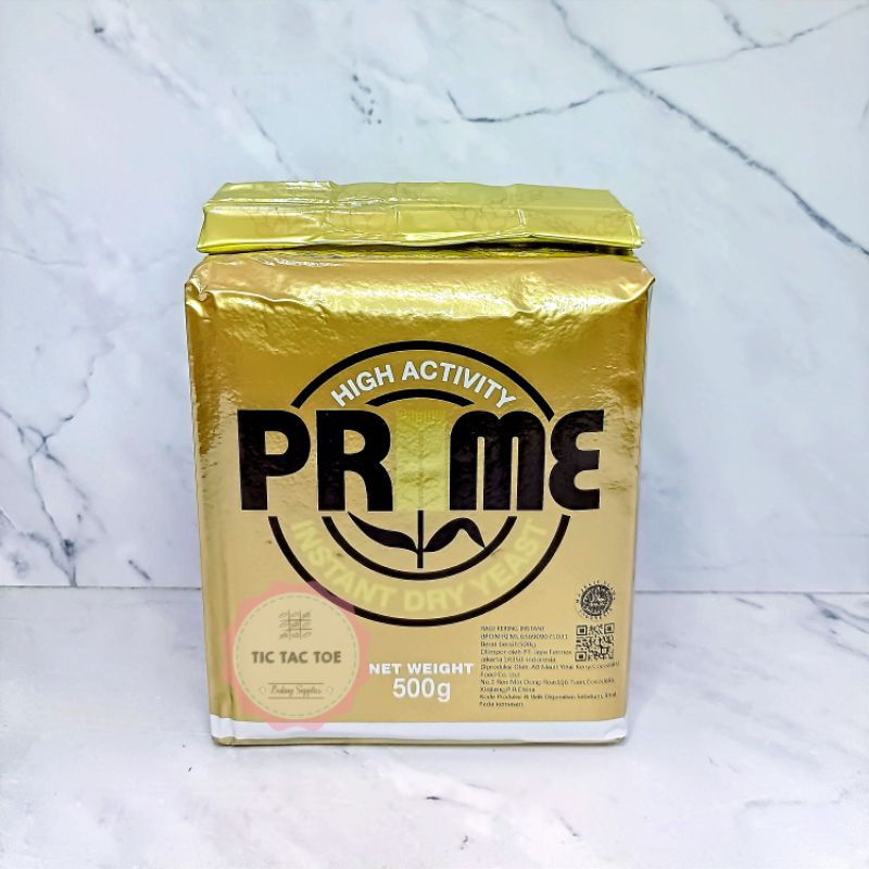 

Ragi Instant / Pengembang Roti PRIME YEAST 500gr