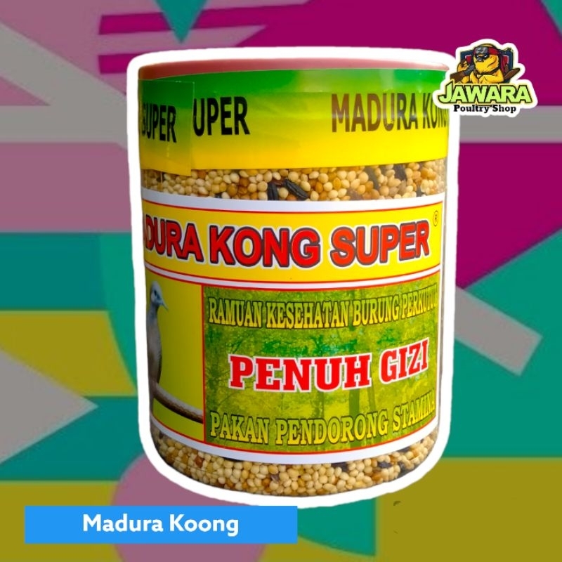 Madura Koong - Pakan Burung Perkutut Bangkok Madura Koong Super ASLI