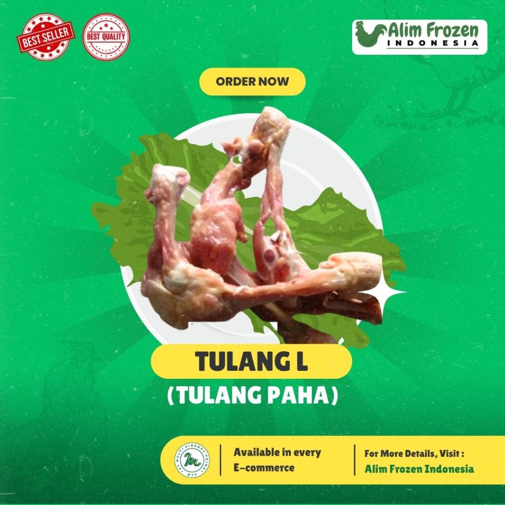 

Tulang Paha Ayam_L - 1Kg