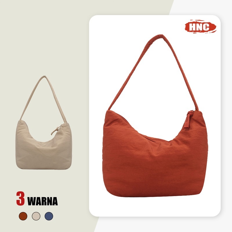 COD Tas Shoulder Wanita Import Handbag Tas Mode Sederhana Ketiak Korea Kekinian Terbaru