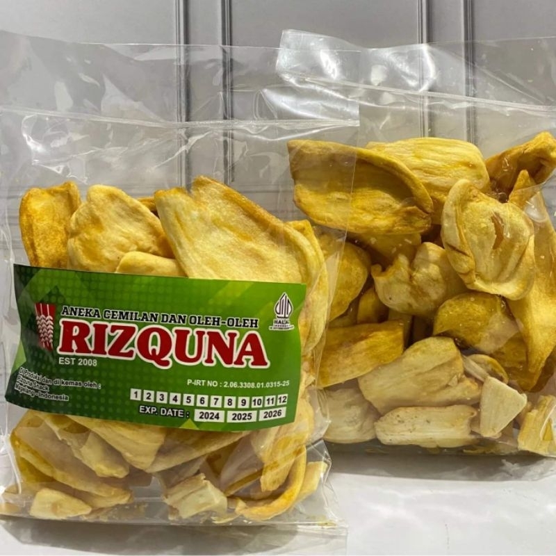 Kripik nangka Rizquna | snack nangka