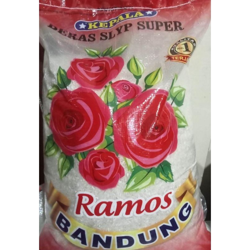 

beras Ramos kualitas super pulen 10 liter full