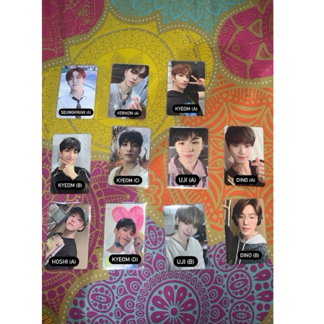 PHOTOCARD & POSTCARD SEVENTEEN