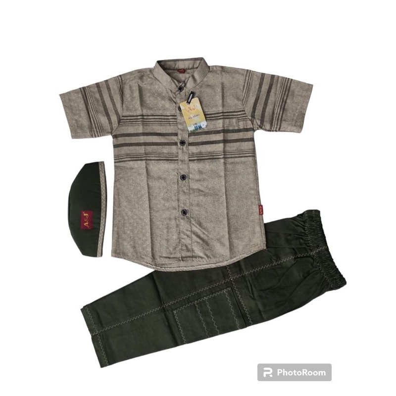 Koko anak laki-laki cardinal lengan pendek by A&J