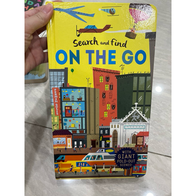 Search and Find book. ON THE GO