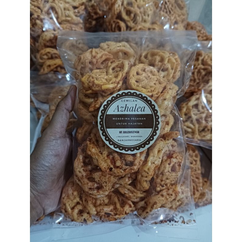 

krupuk seblak mawar