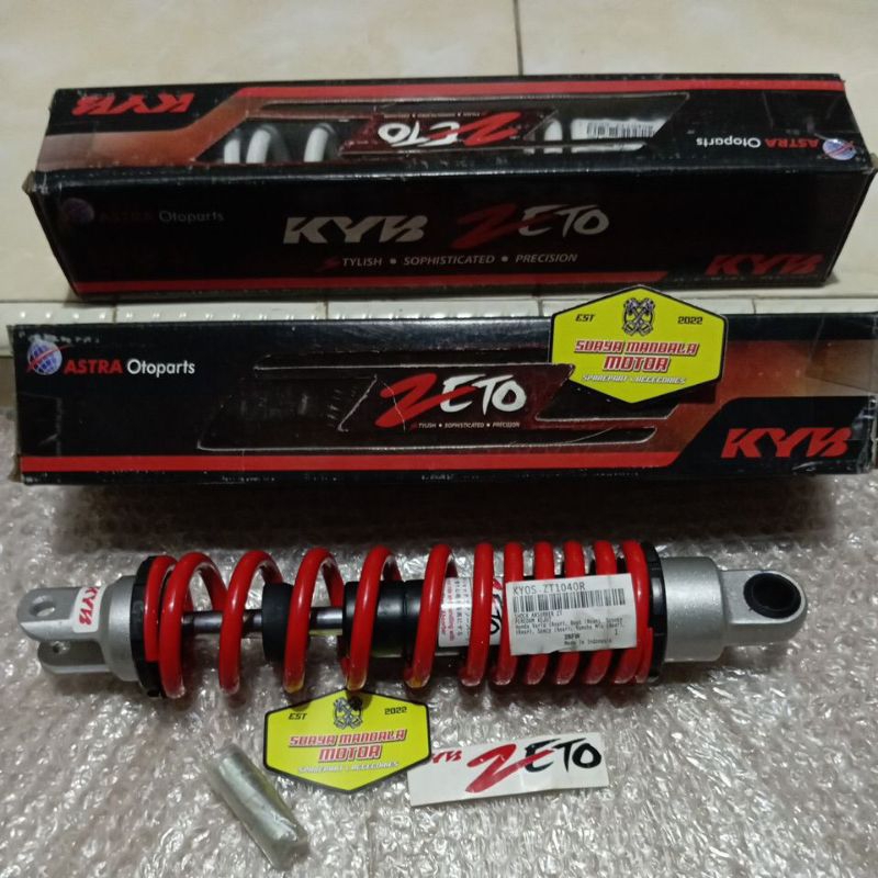 Kyb kayaba zeto z series shock belakang 300mm untuk matic