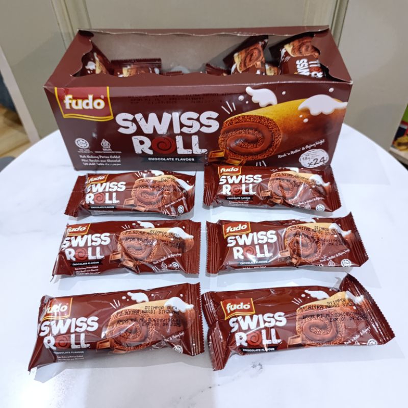 

[ECER] Fudo Swiss Roll Bolu Coklat Malaysia Halal