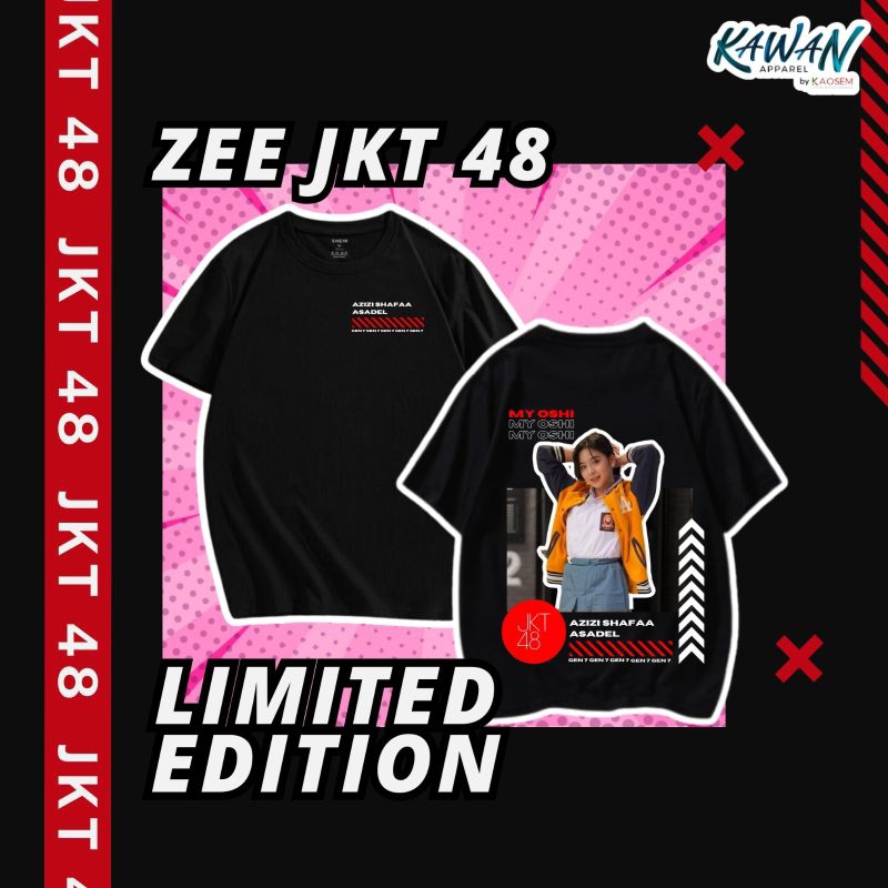 Kaos JKT 48/ Kaos Zee/ Kaos Oshi/ Zee/ JKT 48