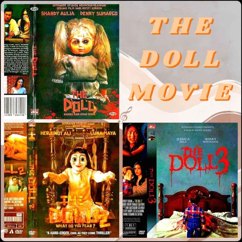 KASET DVD HORROR INDONESIA THE DOLL