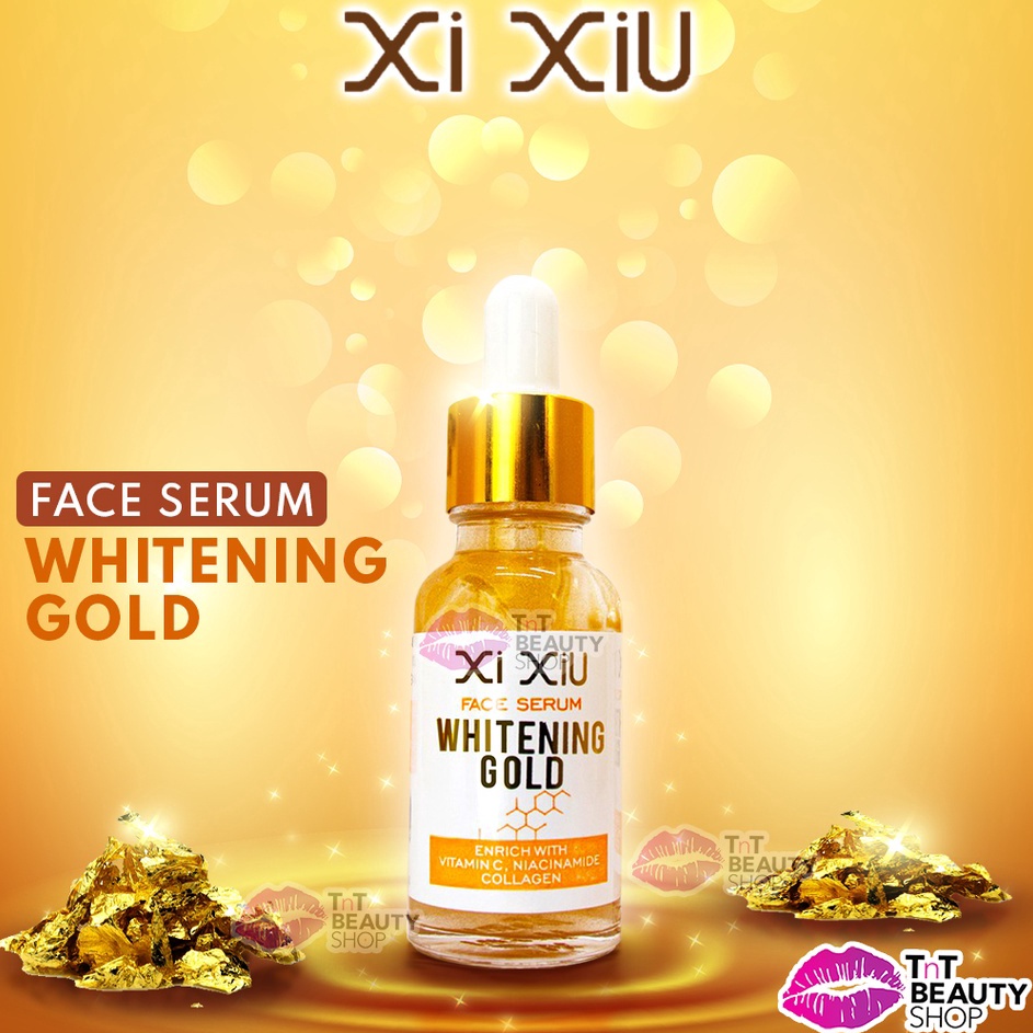 ORIGINAL Xi XiU Face Serum Whitening Gold  XiXiu Serum Gold