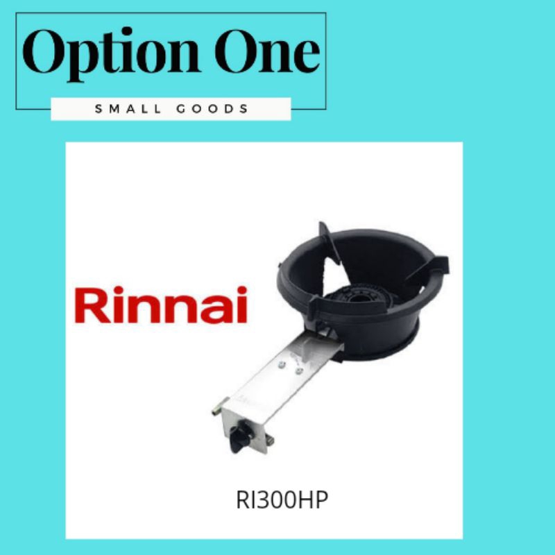 Rinnai RI300HP Kompor Gas 1 Tungku High Pressure RI 300 HP / RI-300HP