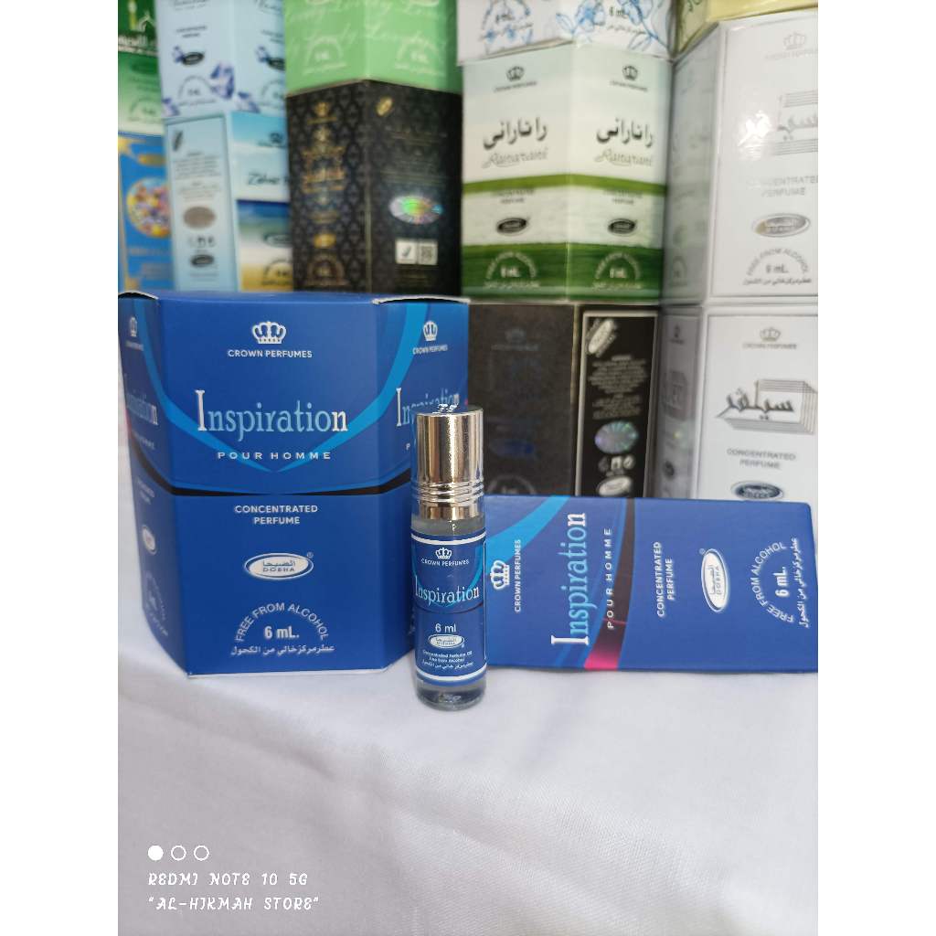 Parfum Dobha Roll on 6ml INSPIRATION Parfum Non Alkohol Best Seller Inspiration GROSIR DOBHA