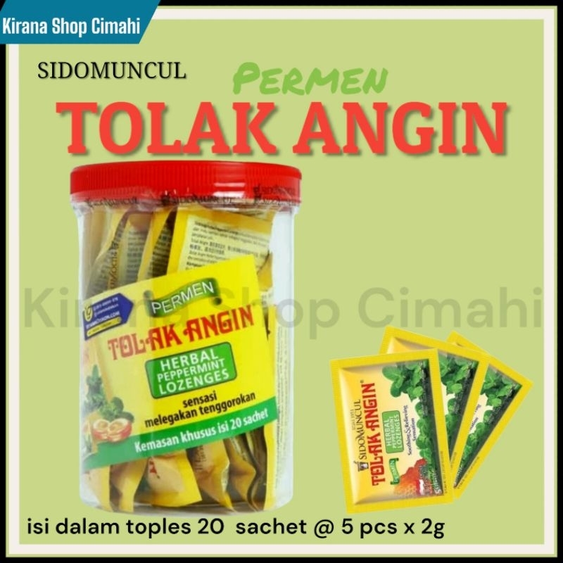 

PERMEN TOLAK ANGIN 1 TOPLES isi 20's