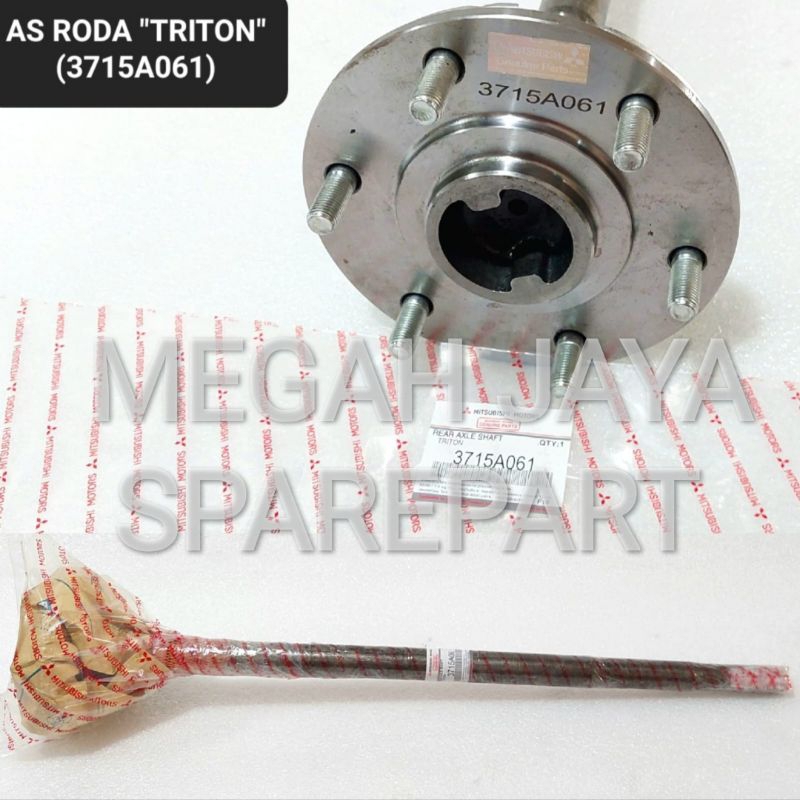 As roda gardan belakang Triton