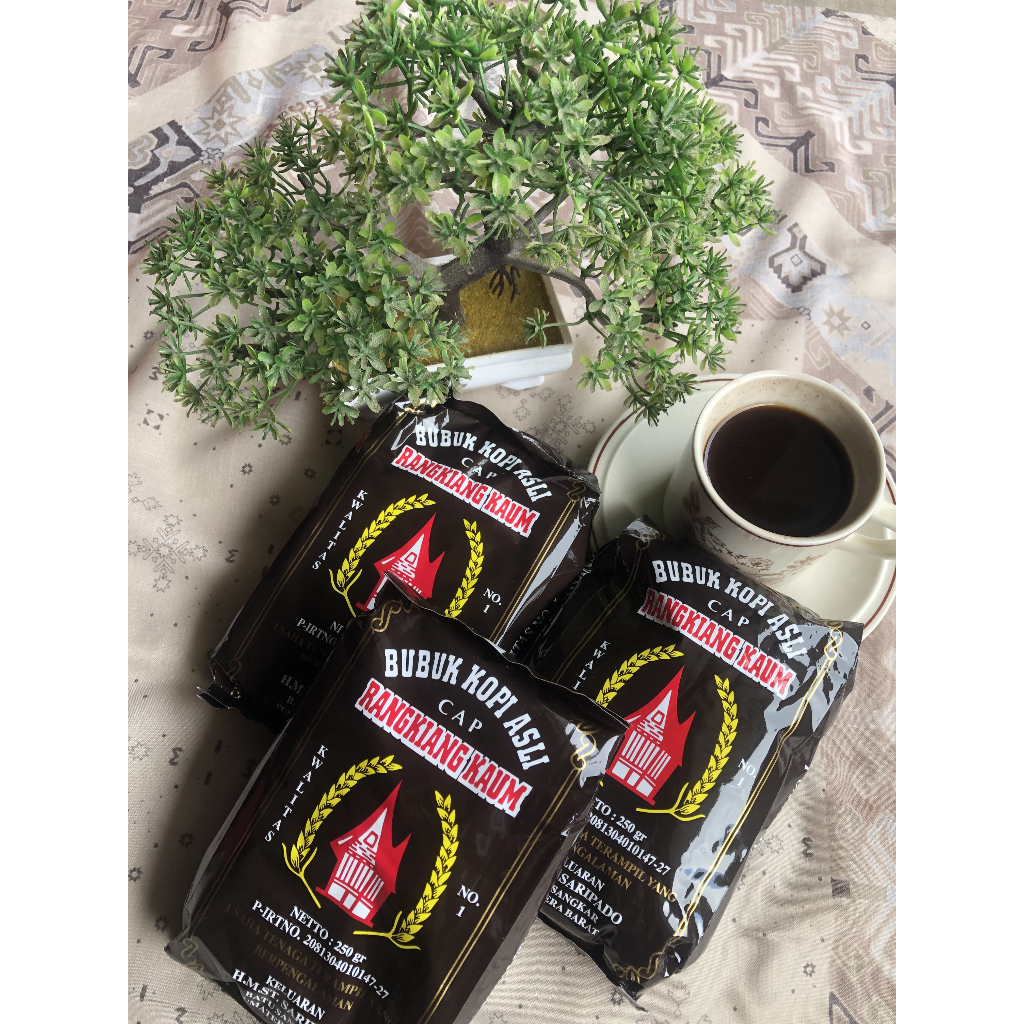 

Kopi Rangkiang Kaum Asli Batusangkar / Kopi Terlaris / Langsung dari Pabriknya