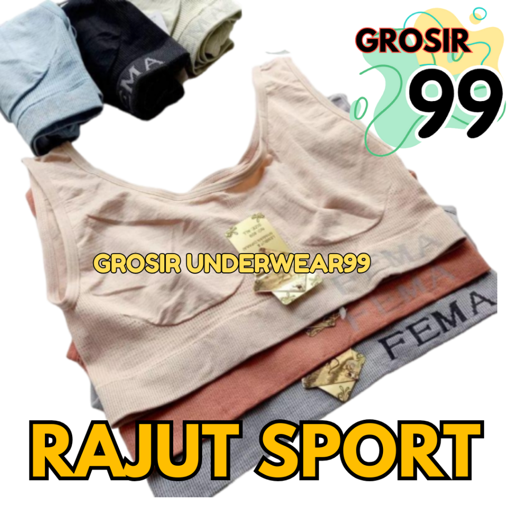 SPORT Miniset murah bra remaja miniset dewasa miniset busui miniset grosir murah GROSIR