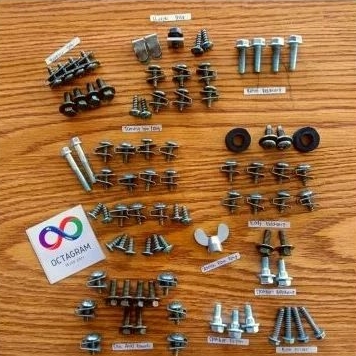 Baut Mio Motor/ Baut Body Motor Mio Smile Mio sporty/Baut Lengkap Mio Sporty