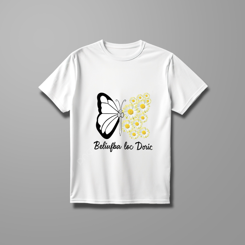MKT00325 - KAOS DEWASA LAKI - LAKI & WANITA MOTIF LOC DORIC TERBARU DAN TERMURAH
