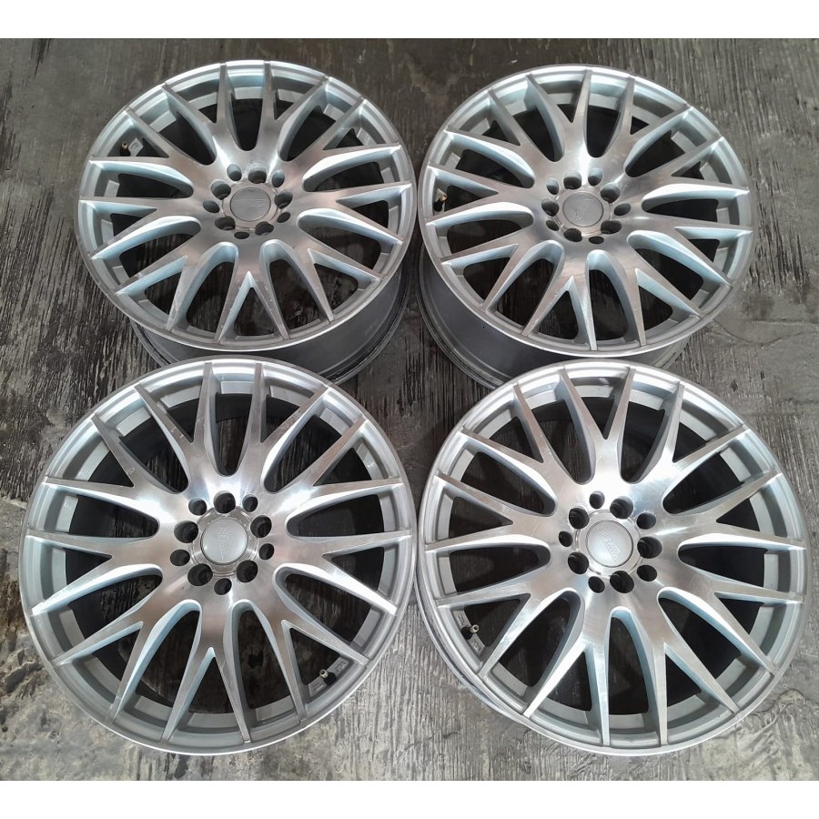 Velg bekas hsr nifty ring 18 baut 5x100/114 seken murah velg only
