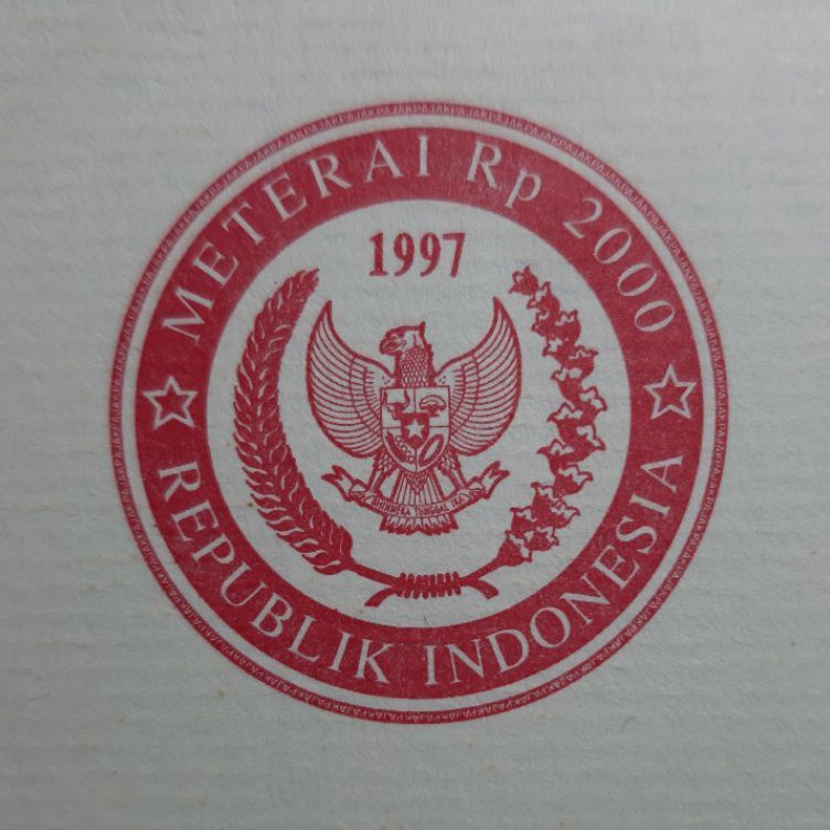 

Baru Viral Kertas Segel Asli Tahun 1997 Double