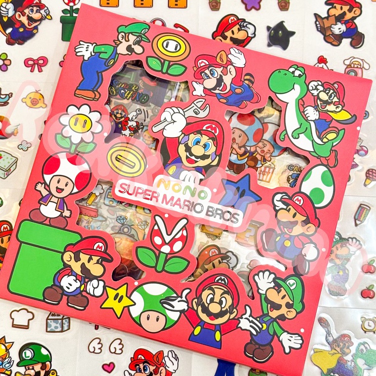 

Murah Terupdate KKM SUPER MARIO BROS Sticker Box NONO MOMO 2D Dekorasi Anak LAKI LAKI Journal Aesthetic Jurnal Binder Stiker Box 1 Set isi 1 Lembar Waterproof Anti Air