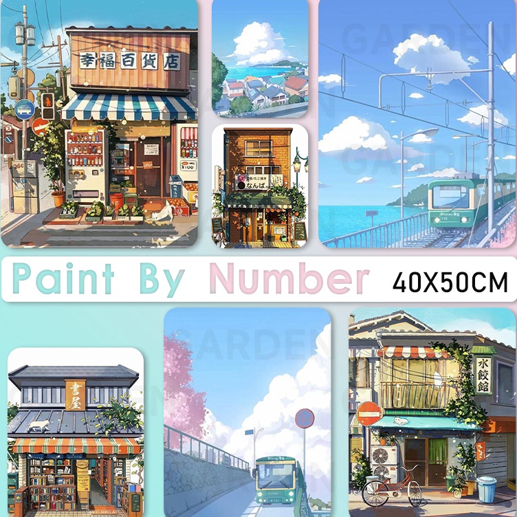 

Kejutan Viral With Frame DIY Paint By Number Set 4 x 5 cm Warna Cat Pribadi dengan Angka Dekorasi Pondok Jepang Segar Seri Pemandangan Lukisan Cat Minyak Pewarnaan Yang Dilukis dengan Tangan36