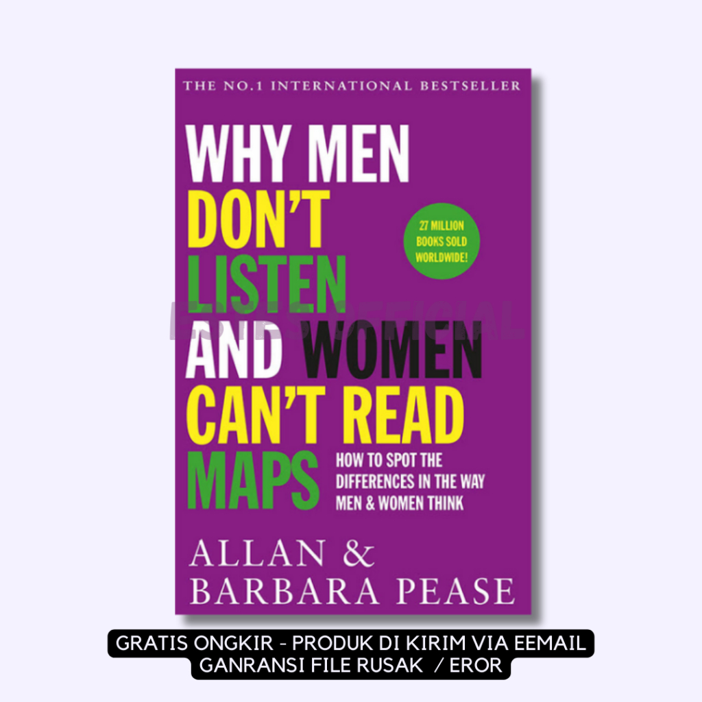 

[ ENG5148 ] Why Men Don't Listen and Women Can't Read Maps
