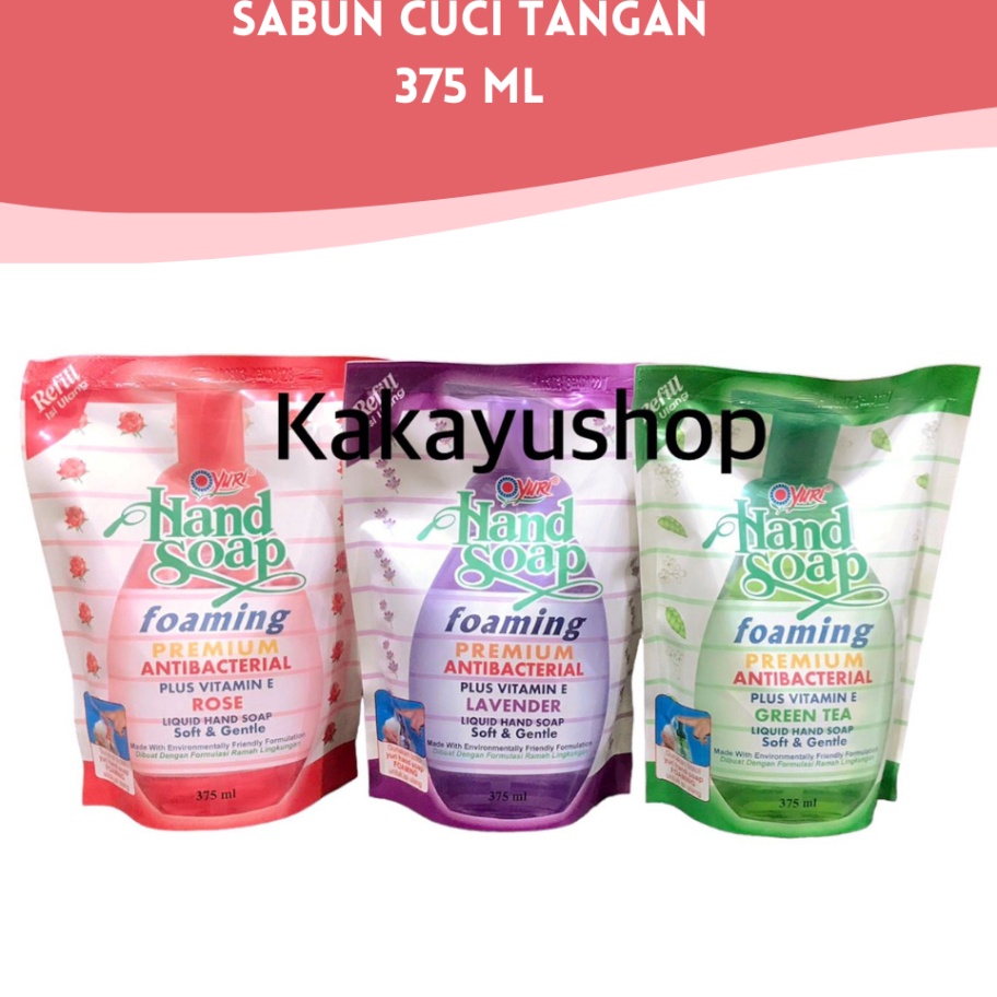 1111 YURI Handsoap Foaming Refill 375 ML
