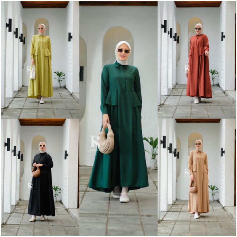 VAHIRA MIDI DRESS By RAFIKA STORE