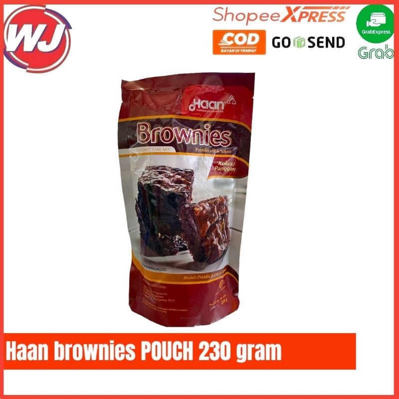 

haan brownies pouch 230 gram