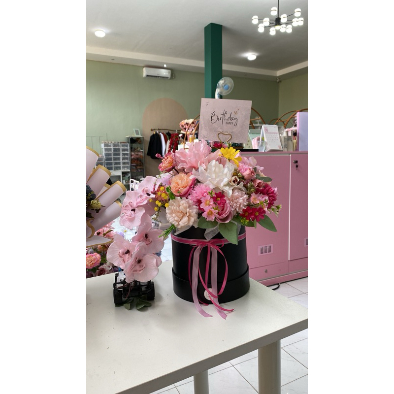 giant flower bloom - buket bunga box