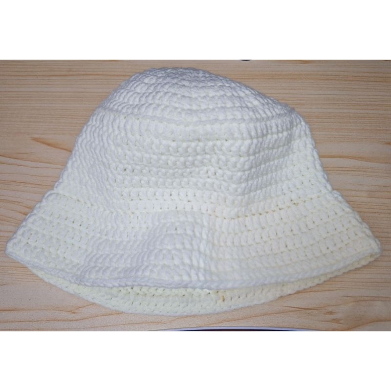Topi Rajut Dewasa Topi Wanita / Pria | Bucket Hat Crochet