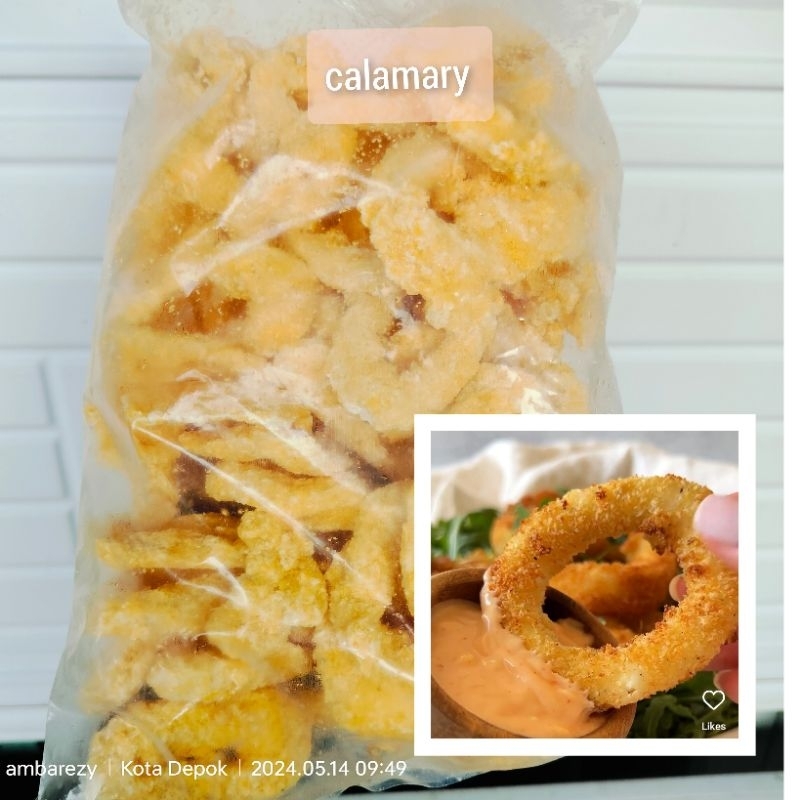 

Calamari 500 gram