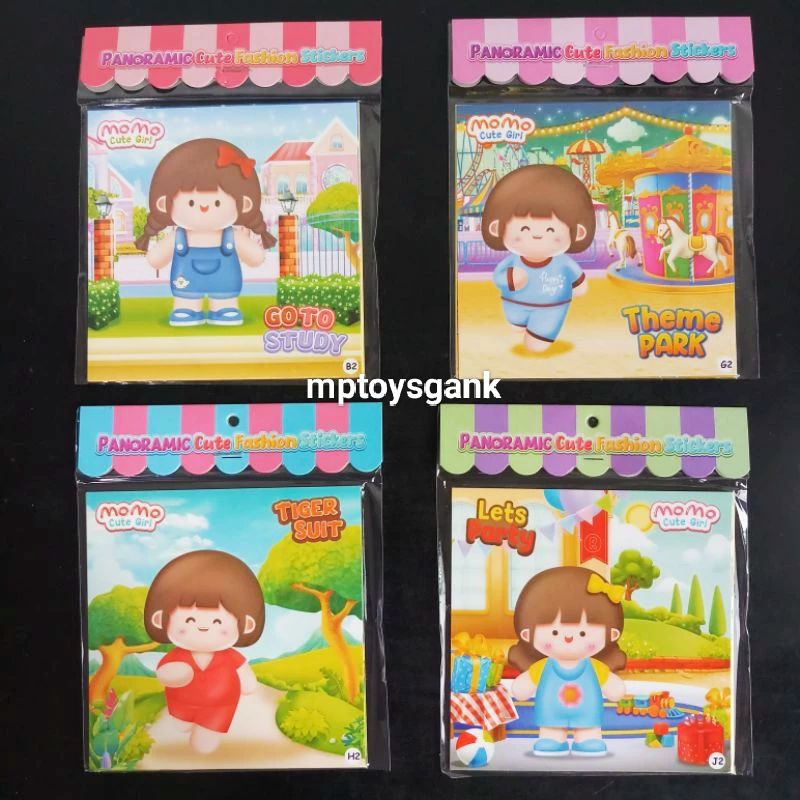 

1pcs Stiker Panoramic Cute Fashion Momo/Sanrio