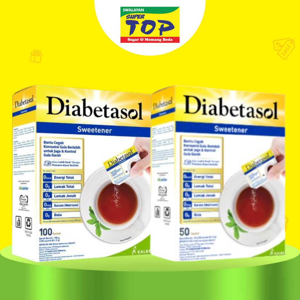 

~TOP~ DIABETASOL SWEETENER 100s/50s