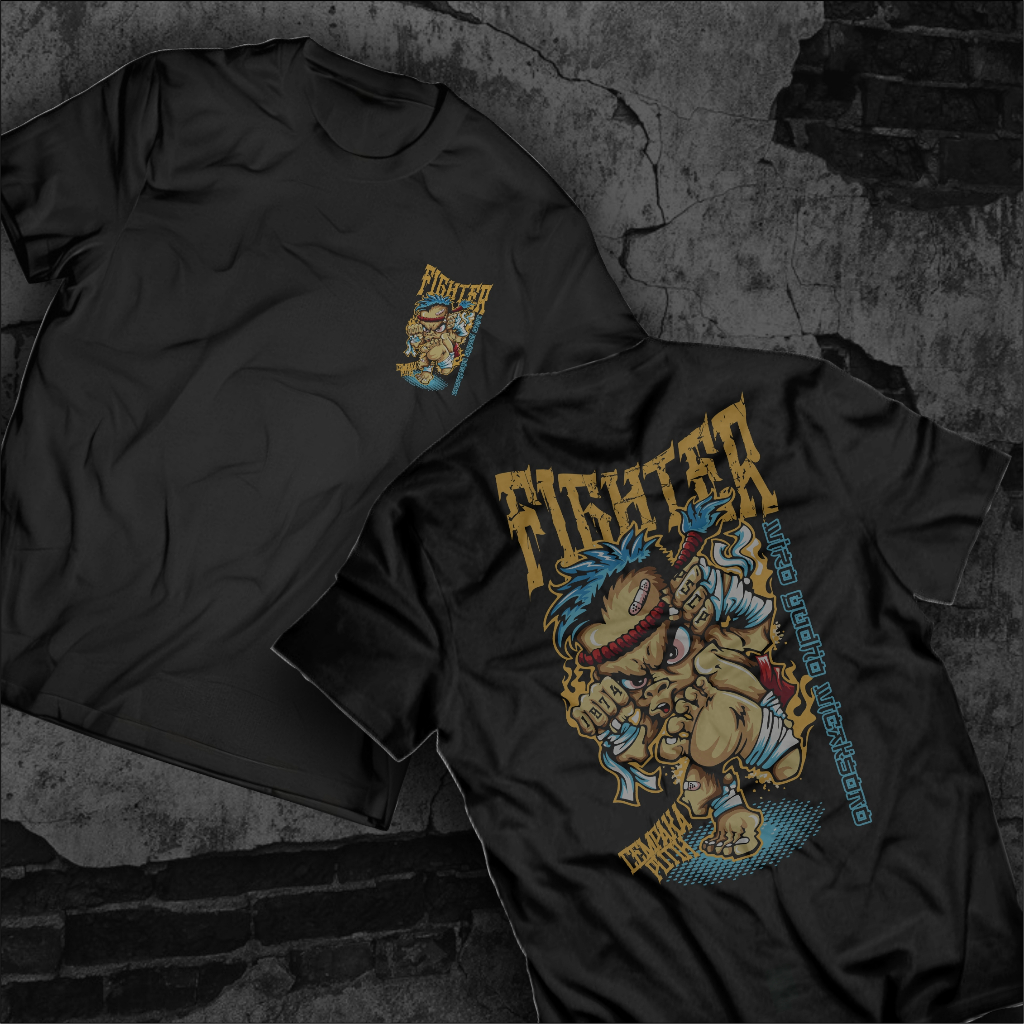 Hoodie Cempaka Putih Fighter - Kaos Cempaka Putih Fighter - Singlet Cempaka Putih PSCP