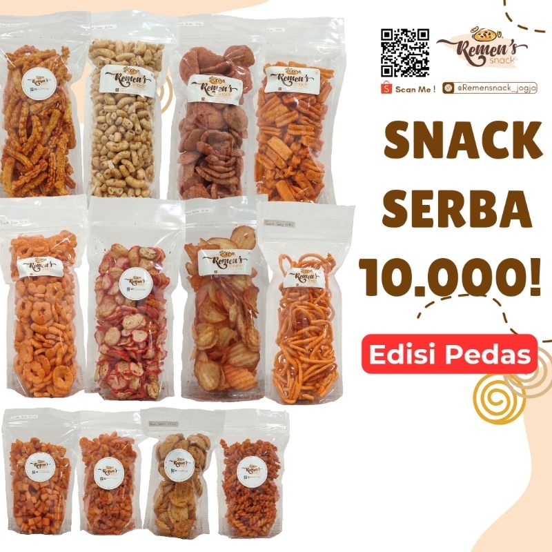 

Snack Serba 10 ribu Edisi Pedas