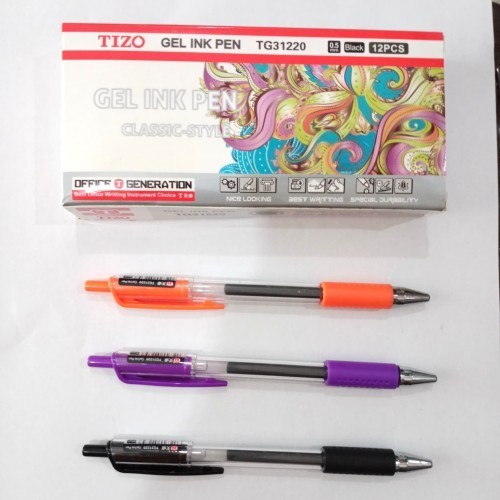 

Gel Pen / Pena Gel / Ball Pen Tizo TG31220 Pulpen Klick 0.5 mm Per 1 Pcs