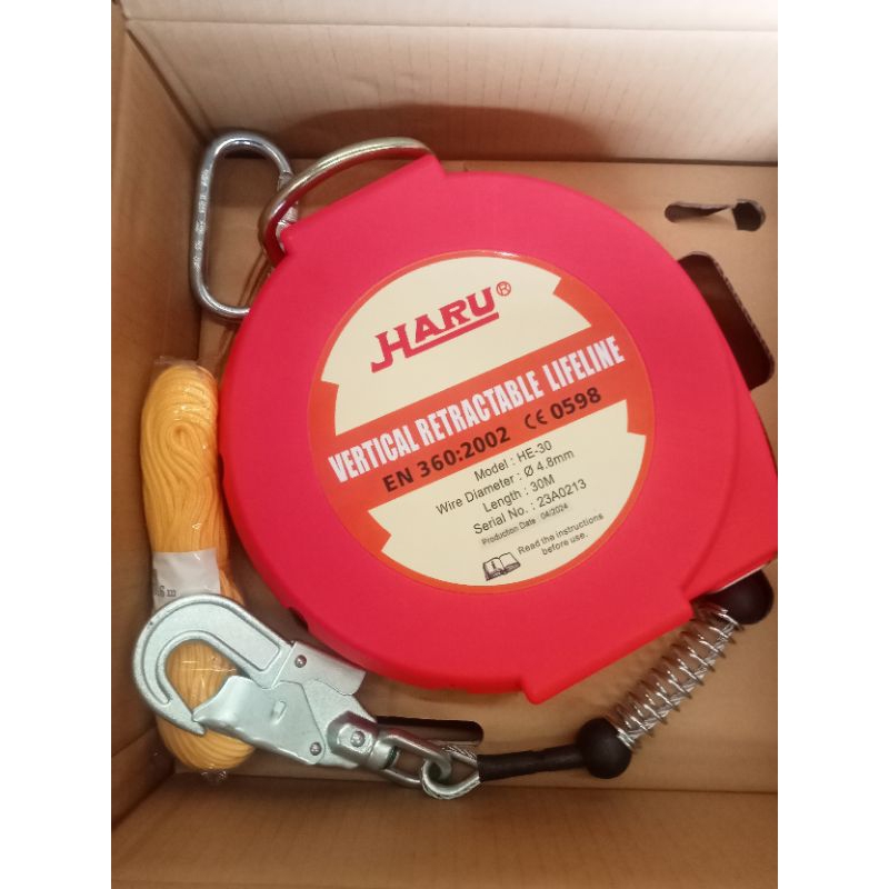Safety Fall arrester / Retractable lifeline Haru HE 30