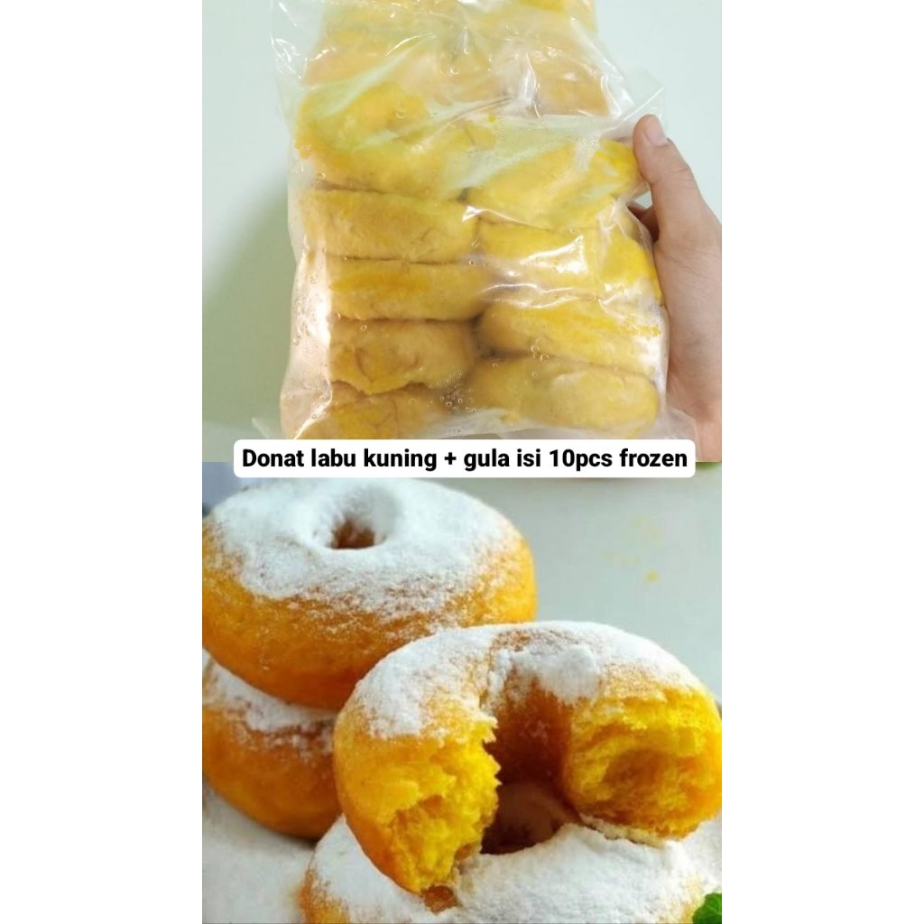 

Donat labu kuning home made isi 10pcs frozen food