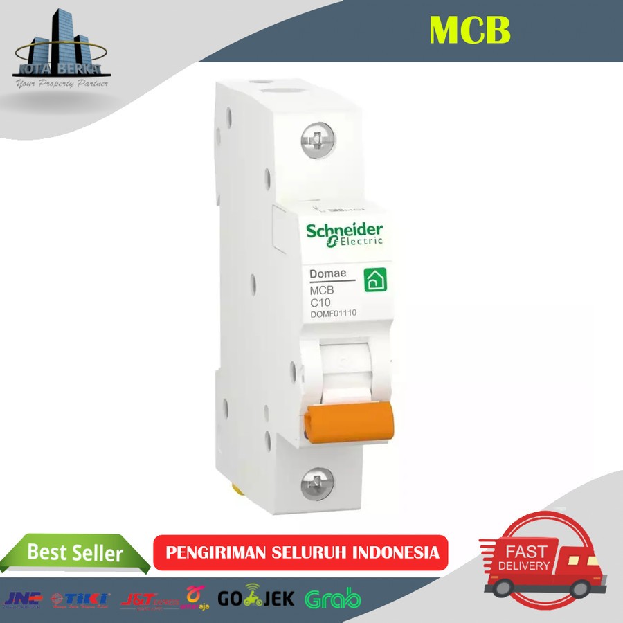 MCB 1 PHASE C2/2A SCHNEIDER