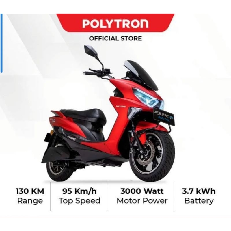 Polytron Fox R Electric Sepeda Motor Listrik