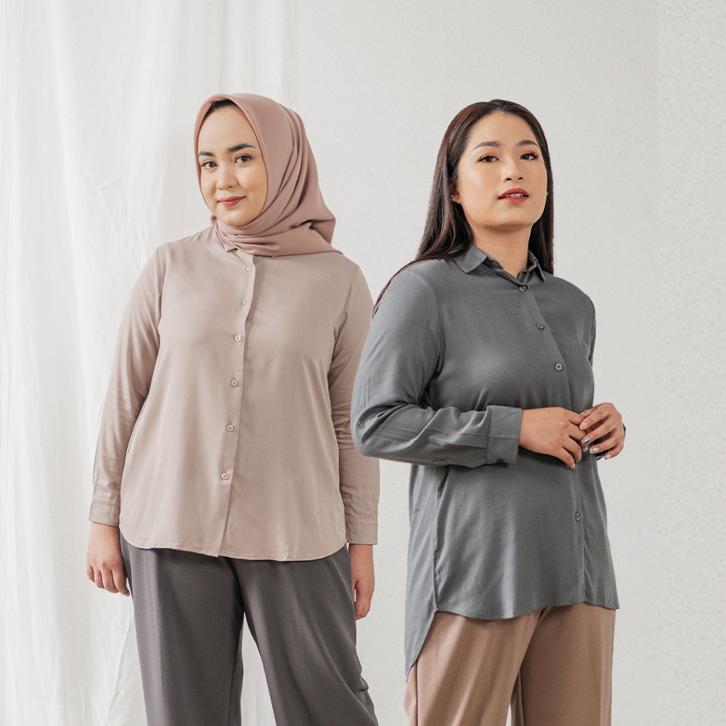 [CLEARANCE SALE] | Atala | Ava Shirt (Minor Reject) | Shirt Wanita
