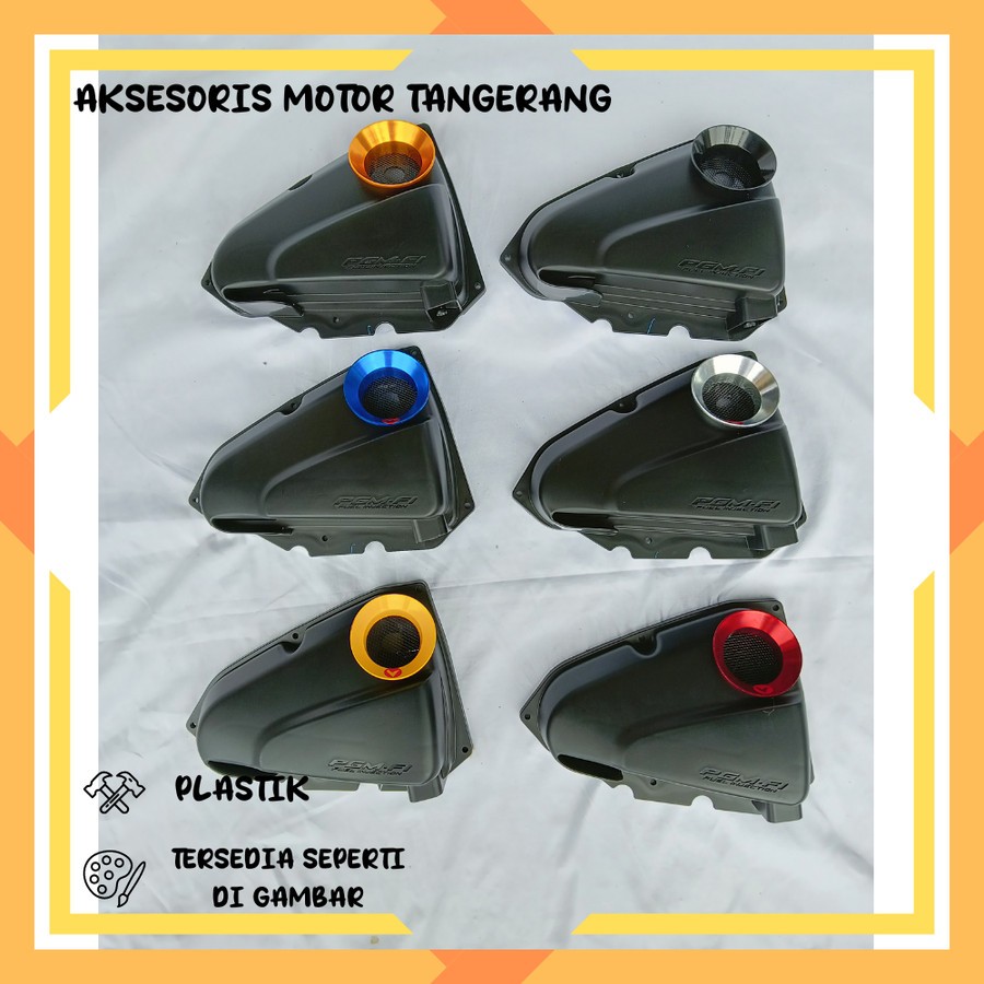 COVER FILTER UDARA SCOOPY BEAT ESP VELOSCOP ORIGINAL HONDA TUTUP VARIASI VELOSCOPE