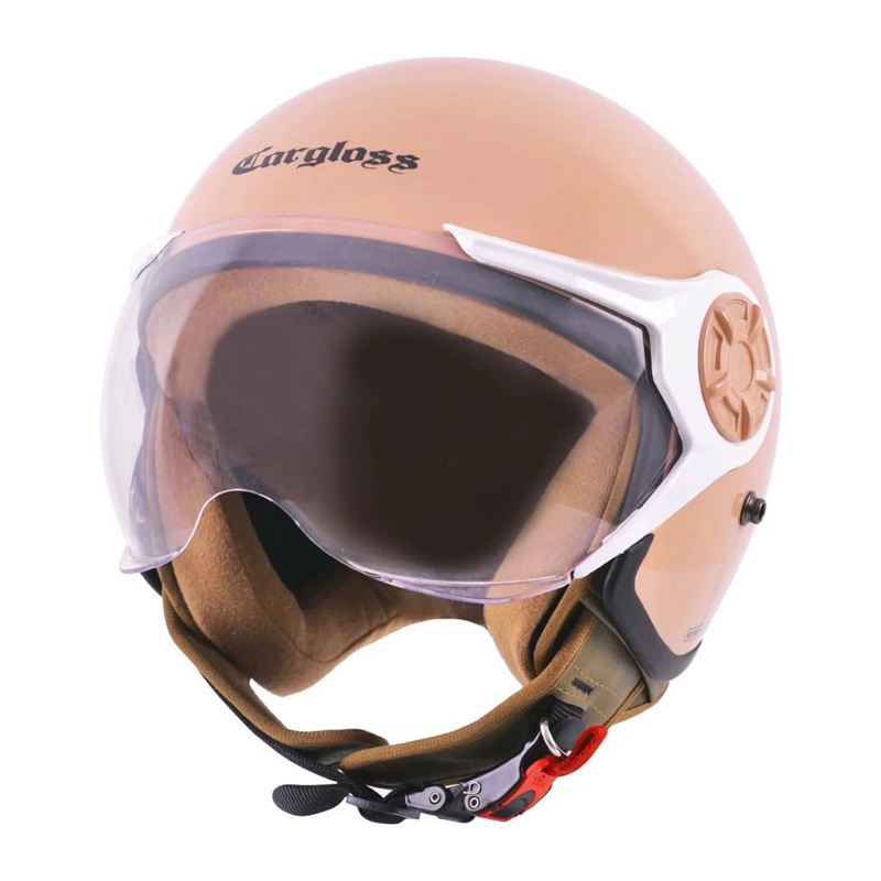 HELM YRH HIJAB CARGLOSS WARNA TERBARU SNI/HELM HALF FACE WANITA HIJAB