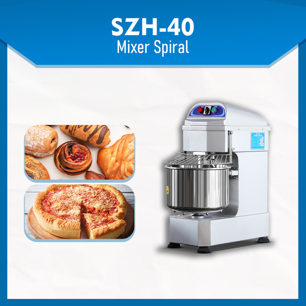 Mixer Spiral / Mixer Pengaduk Adonan / Spiral Mixer / Mixer Adonan / Spiral Dough Mixer / Mesin Peng